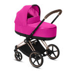 Коляска для новорожденных Cybex Priam III (шасси Rose Gold) — Fancy Pink