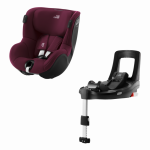 Автокресло Britax Römer DUALFIX iSENSE + база FLEX BASE iSENSE — Burgundy Red