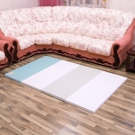 Коврик детский (2000х1400х40) AlzipMat "Silion Mat G" — Eco Duo Sky Blue