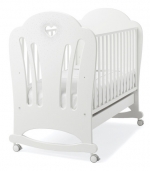 Детская кроватка Erbesi Cuore — белый