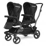 Коляска для двойни Peg Perego Duette Piroet — Class Black