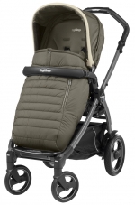 Прогулочная коляска Peg Perego Book 51 S Pop Up Completo (шасси Jet) — Breeze Kaki