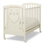 Детская кроватка Erbesi Cucciolo Lulu — Ivory (слоновая кость)