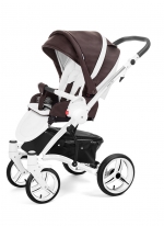 Прогулочная коляска Esspero Grand Tour (шасси White GT) — Nappa Brown
