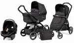 Коляска 3 в 1 Peg Perego Book Plus Pop Up Set Modular — Team Onyx
