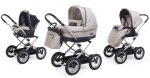 Коляска 3 в 1 Peg Perego Culla Elite Auto Velo + Seggiolino Giro + Viaggio SL — Luxe Beige