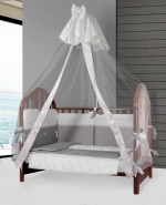 Комплект постельного белья Esspero Ribbon Crown — Grey