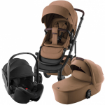Коляска 3 в 1 Britax Römer Smile 5Z (автокресло BS PRO) — Warm Caramel/Space Black
