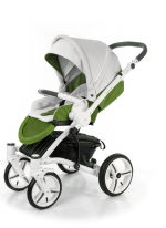 Прогулочная коляска Esspero Grand Tour (шасси White GT) — Apple leatherette