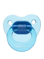 Ортодонтическая соска-пустышка WeeBaby CANDY, с 6 месяцев — синий