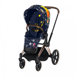 Прогулочная коляска Cybex Priam III Anna K Space Rocket — Rosegold