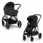 Коляска 2 в 1 Cybex Gazelle S — BLK Moon Black