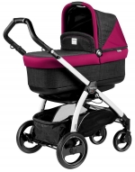 Коляска для новорожденных Peg Perego Book 51 S Pop-Up (шасси White/Black) — Fleur