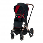 Прогулочная коляска Cybex Priam Ferrari — Victory Black (Rosegold)