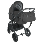 Коляска 3 в 1 INDIGO CARRY  — черный