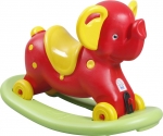 Каталка-качалка Pilsan "Слон" — красный