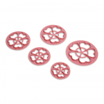 Набор формочек DOSH | HOME VELA — цветы, 5шт