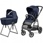 Коляска 2 в 1 Peg Perego Veloce TC Belvedere — Blue Shine New