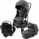 Коляска 3 в 1 Britax Römer Smile 5Z (автокресло BS PRO) — Midnight Grey/Space Black