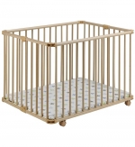 Детский манеж-кроватка Geuther Lucilee 94,5х102 — натуральный 32