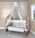 Комплект постельного белья Esspero Ribbon Royal — Grey