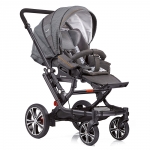 Прогулочная коляска Gesslein F6 Air+  — темно-серый