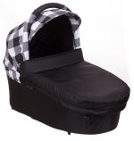 Люлька для двойни Cozy Duo — Black/White Check
