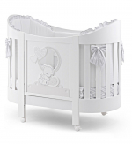 Детская кровать Italbaby Love Oval — Белый