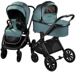 Коляска 2 в 1 Amarobaby Motus Premium Ecco — лагуна