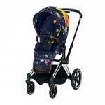 Прогулочная коляска Cybex Priam III Anna K Space Rocket — Chrome Black