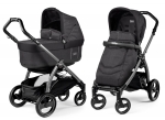 Коляска 2 в 1 Peg Perego Book S Pop Up Combo — Team Onyx