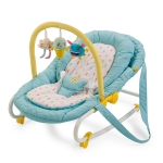 Шезлонг Happy Baby NESTY — blue