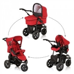 Коляска 3 в 1 Hauck Viper Trioset — tango black