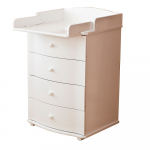 Пеленальный комод Красная звезда (Можга) С 439 — Белый