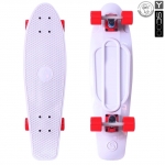 Скейтборд Y-SCOO Big Fishskateboard 27" — WHITE/red