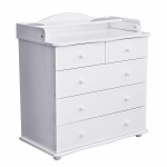 Пеленальный комод Красная звезда (Можга) С 571Д — Белый