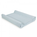 Простынь Ceba Baby 50x70 см на резинке на пеленальный матрасик вафельная  — Mist Blue W-820-303-160