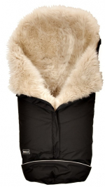 Зимний конверт BOZZ с длинным ворсом — 20-2015 Черный/Натуральный