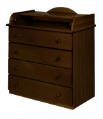 Пеленальный комод  КубаньЛесстрой АБ33.2 — орех