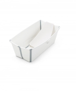 Ванночка с горкой Stokke Flexi Bath Bundle, Tub with Newborn Support — White