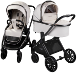 Коляска 2 в 1 Amarobaby Motus Premium Ecco — молочный