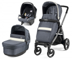 Коляска 3 в 1 Peg Perego Book S Pop Up Modular System (шасси Jet) — Luxe Mirage