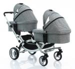 Коляска для двойни FD-Design Zoom — graphite