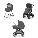 Коляска 2 в 1 Inglesina Aptica с подставкой под люльку Stand Up New — Velvet Grey