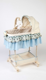 Колыбель-качалка BeeAngel — Голубые круги