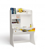 Стол с надстройкой ABC-KING Champion — белый