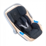 Автокресло Avionaut JET — Черный/цвет базы Беж вклад х/б