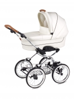 Коляска для новорожденных Navington Caravel — Royal Snow