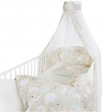 Комплект белья из 4-х предметов Schardt Tattoo — бежевый