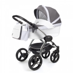 Коляска для новорожденных Esspero Grand I-Nova (шасси Chrome) — Royal Light Grey